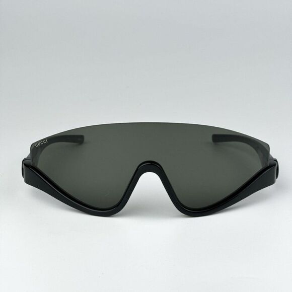 NEW Gucci GG1650S 001 Black Grey Unisex Shield Mask Sunglasses GG 1650S main image 8